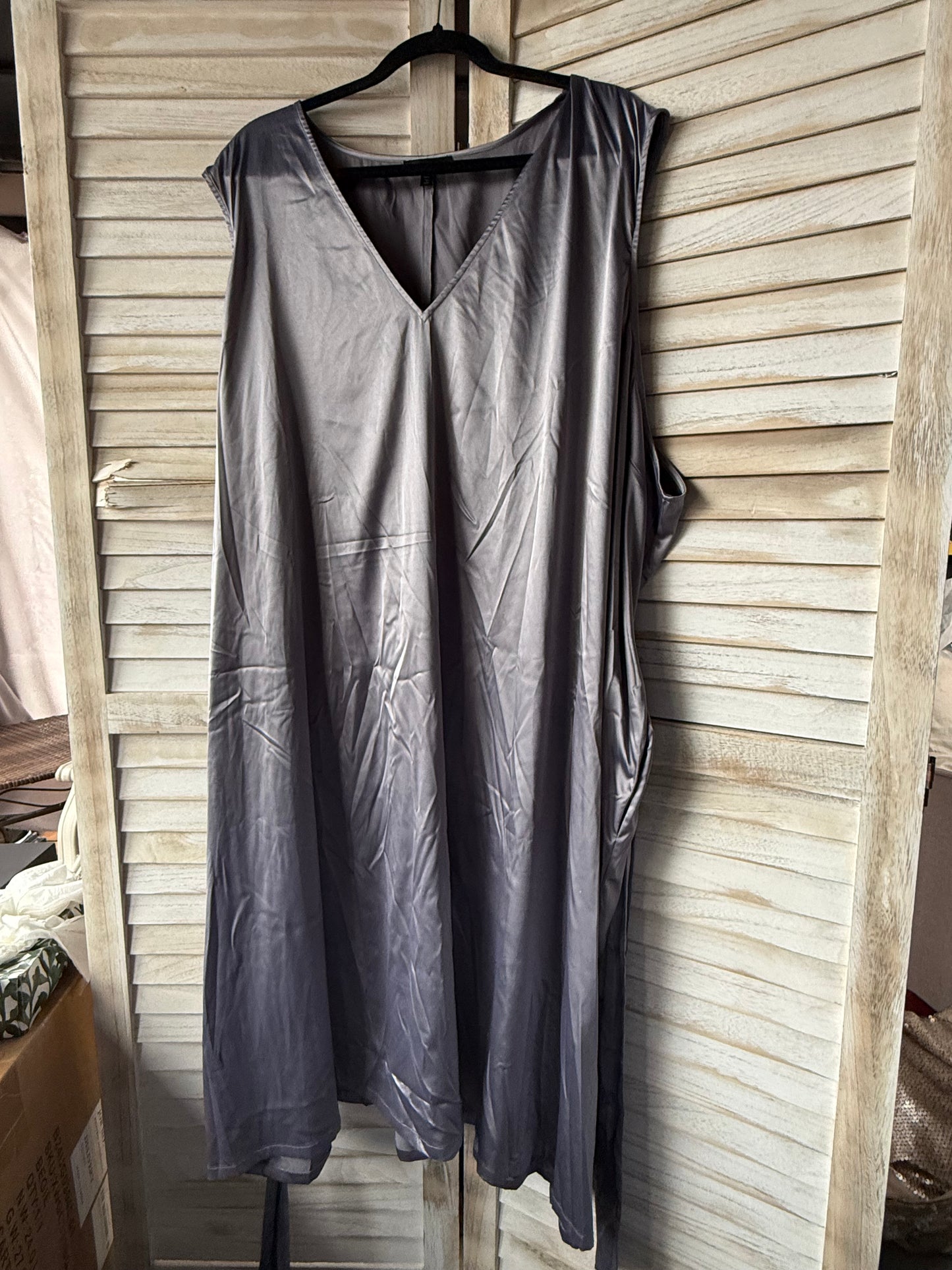 Universal Standard Grey Swing Dress