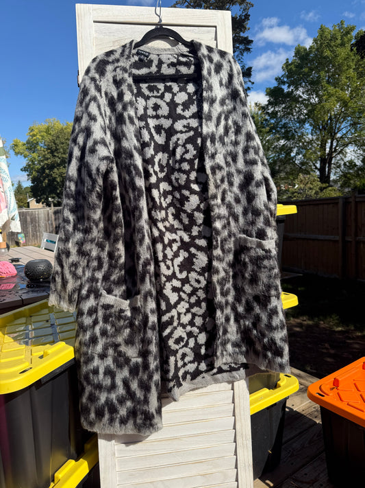 Torrid Leopard Print Cardigan