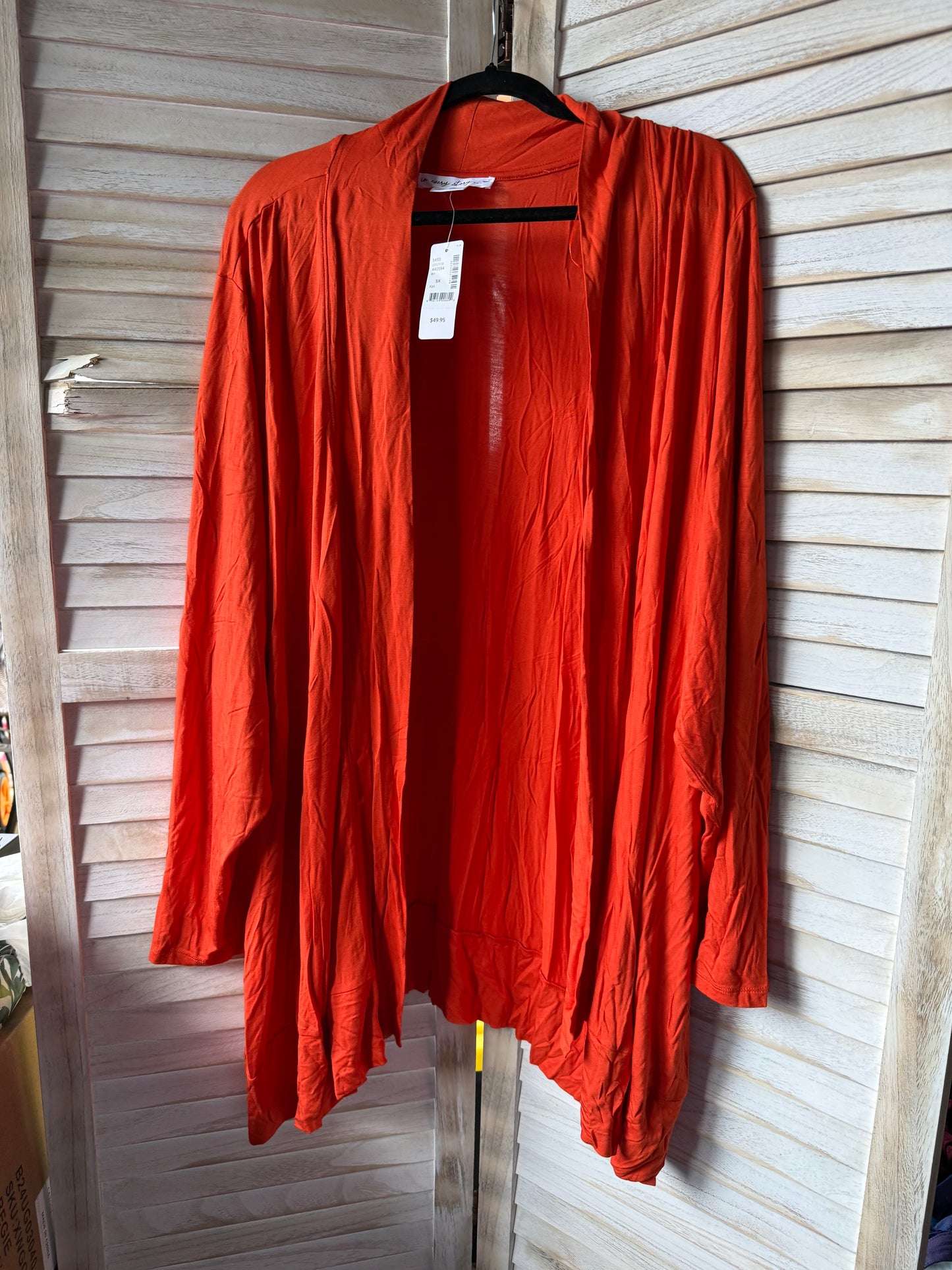 PENN Orange Cardigan