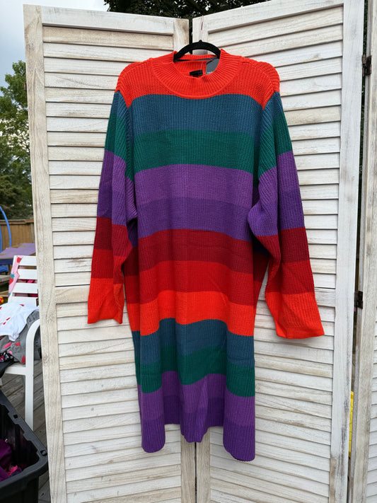 Torrid Striped Sweater Dress