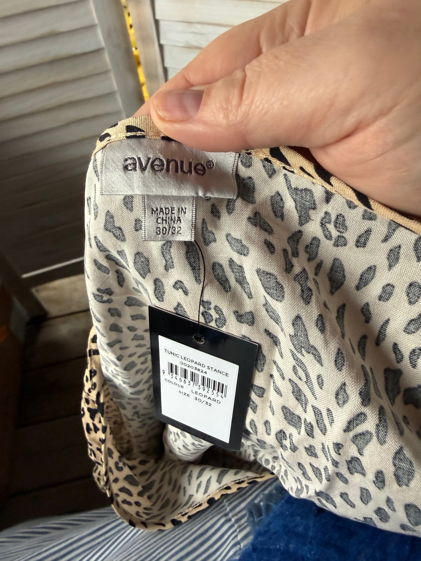 Avenue Animal Print Tunic