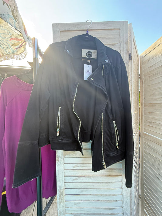 RWN Black Denim Jacket