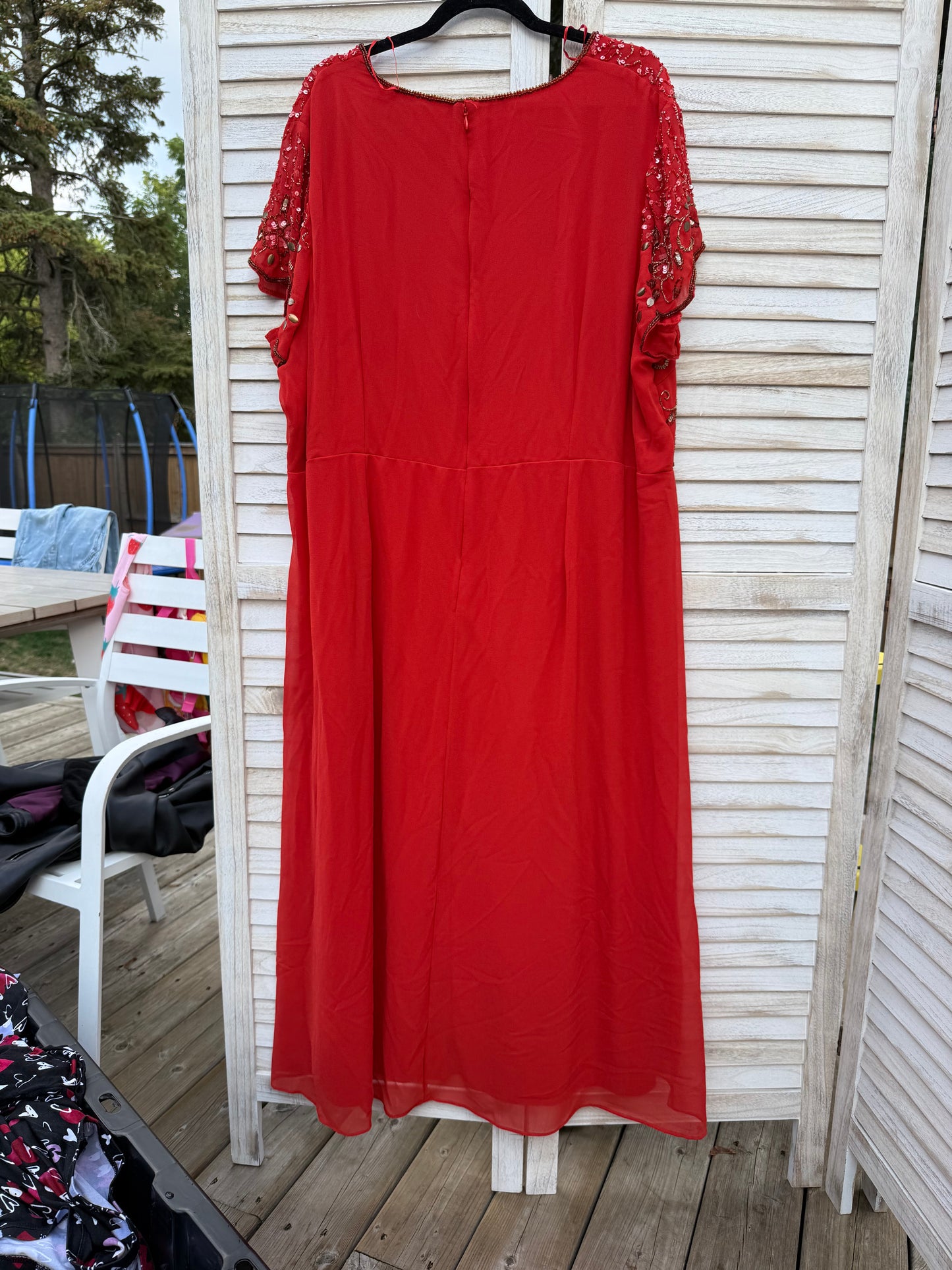 Joanna Hope Orange Formal Dress