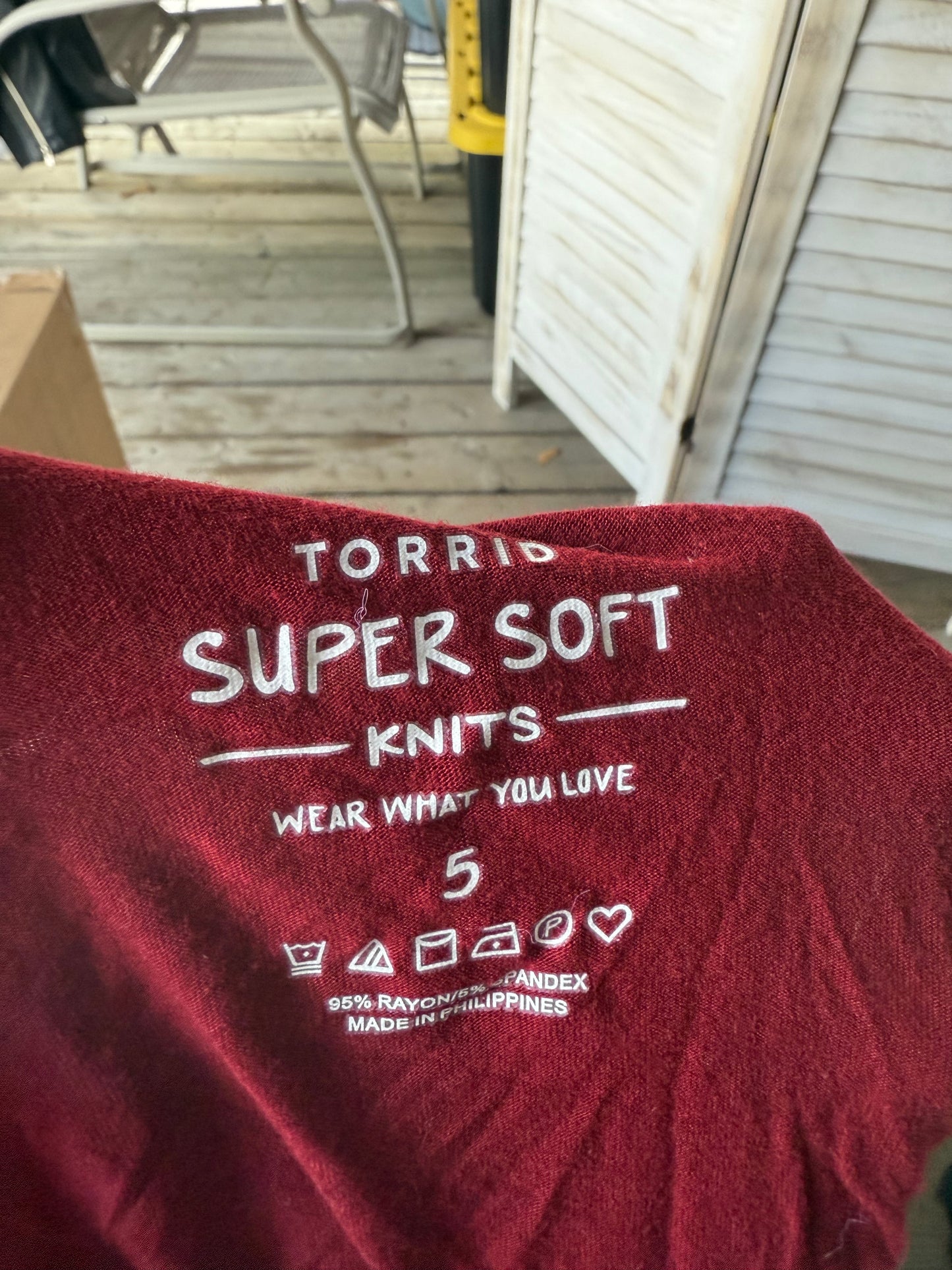 Torrid Red Tank Top