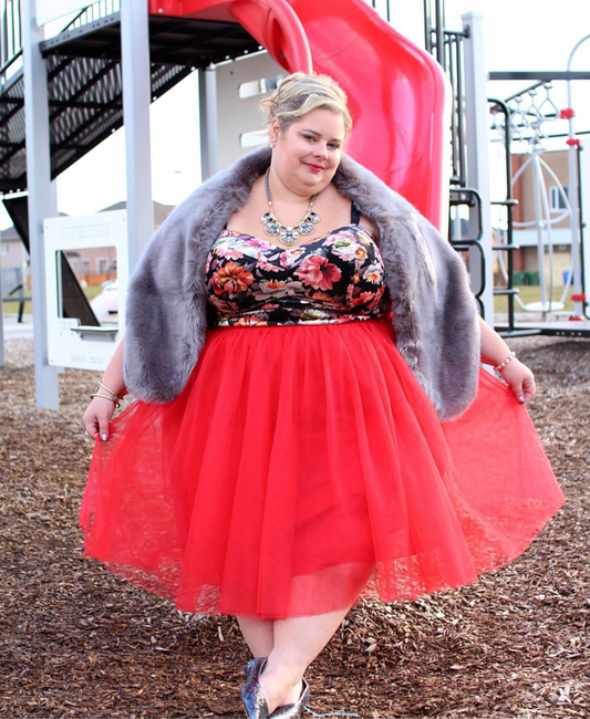 Torrid Velvet Floral Bustier