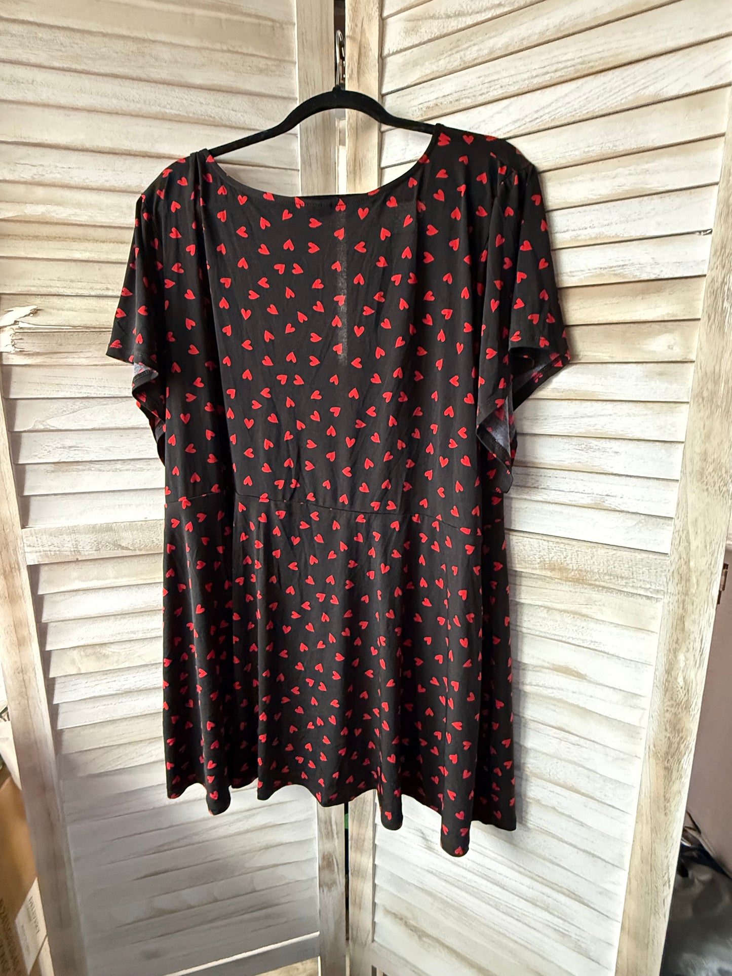 Torrid Heart Print Wrap Top