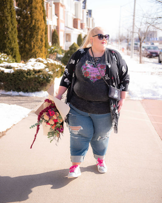 Torrid x Betsey Johnson Skull Cardigan