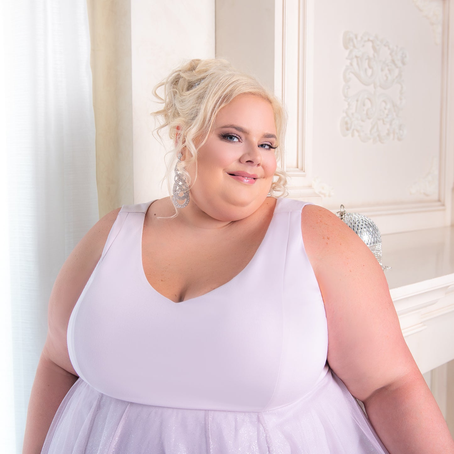 Torrid Lavender Sparkle Dress