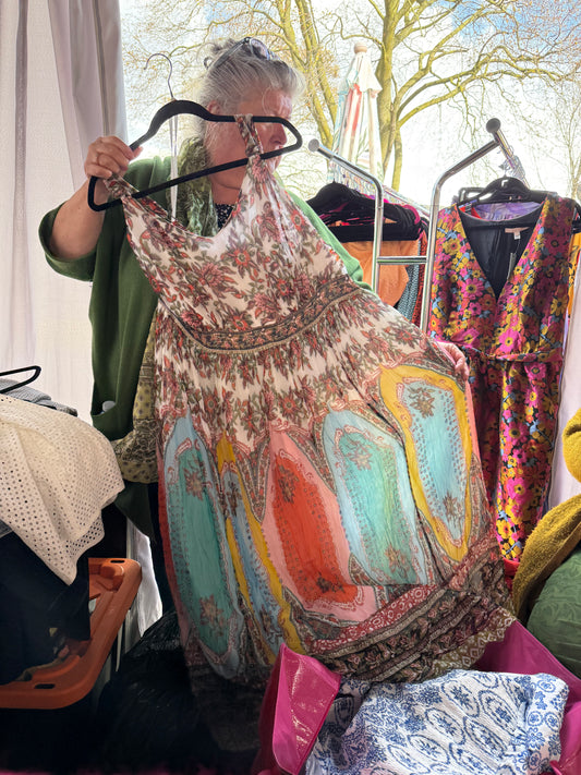 Anthropologie Boho Maxi Dress