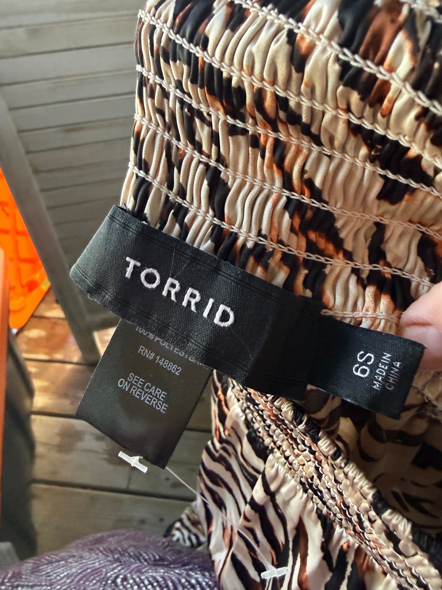 Torrid Animal Print Pant