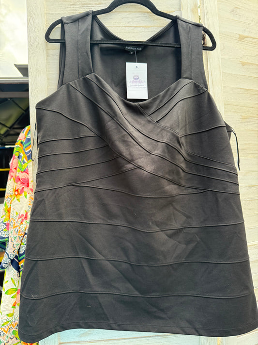 Additionelle Black Sleeveless Top