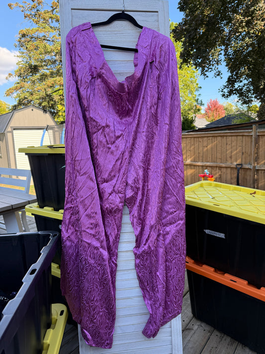 ELOQUII Pink Satin Pants