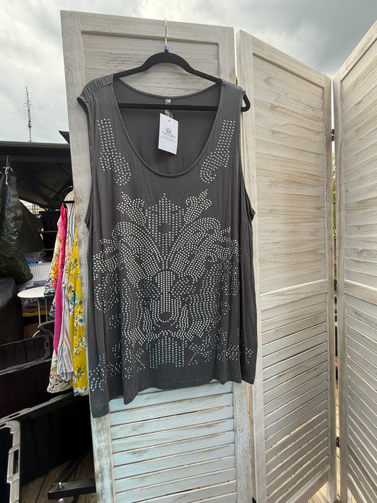 Penningtons Grey Tank Top