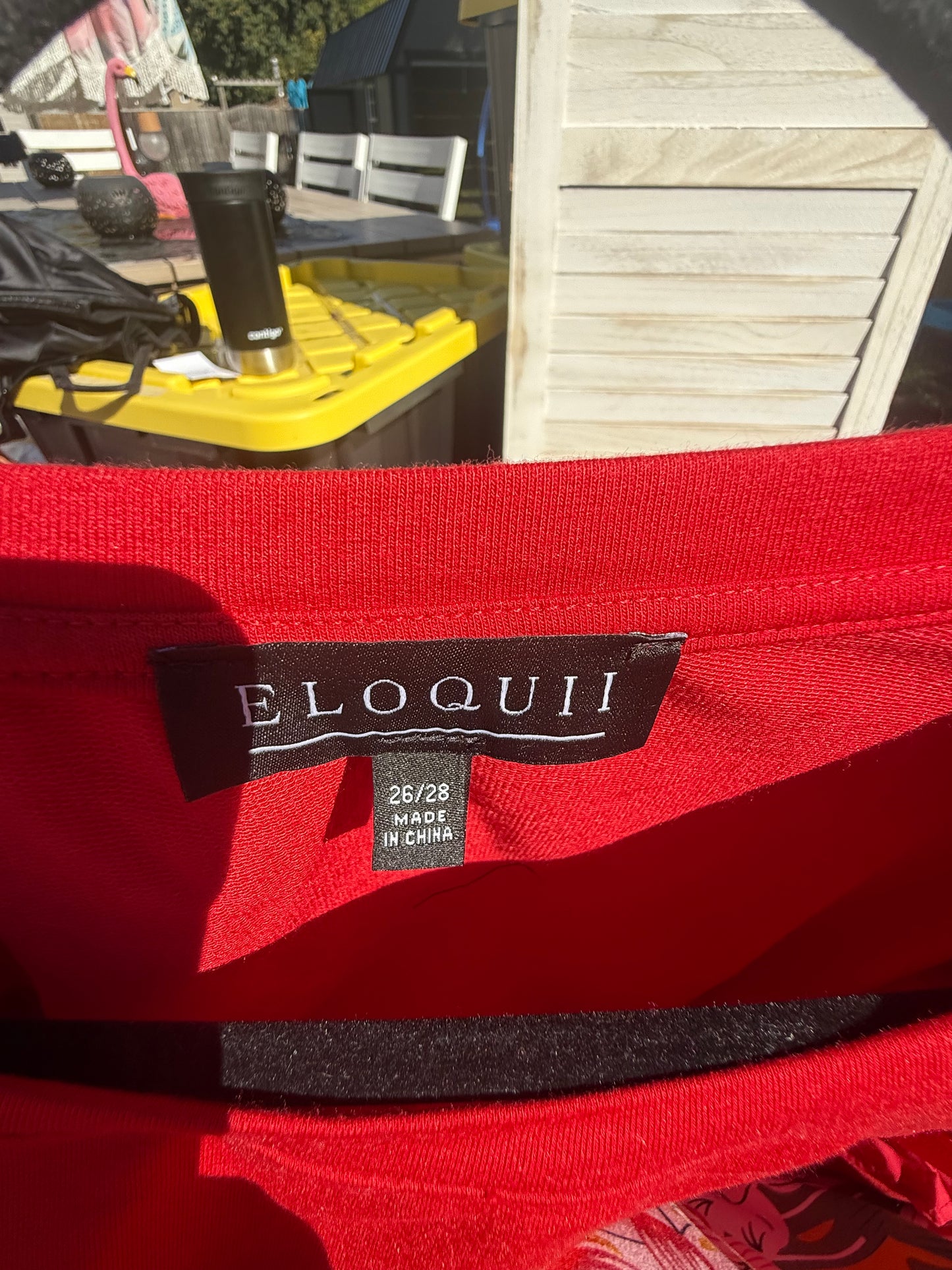ELOQUII Red Sweatshirt
