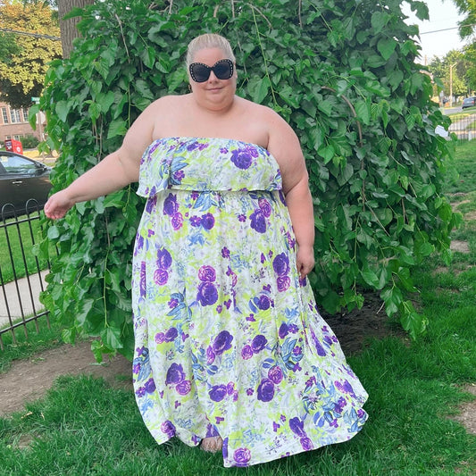 Torrid Strapless Maxi Dress