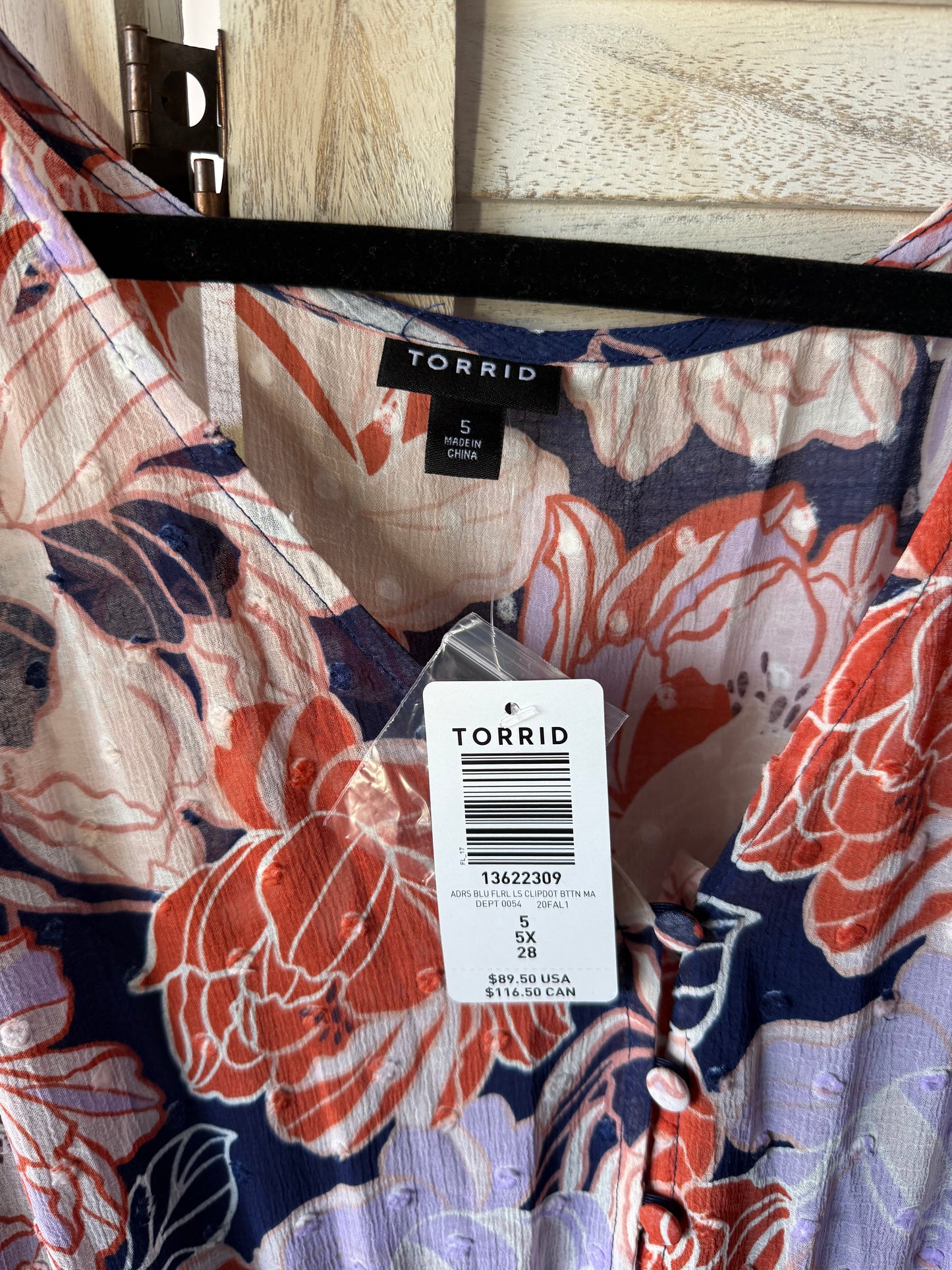 Torrid Floral Maxi Dress