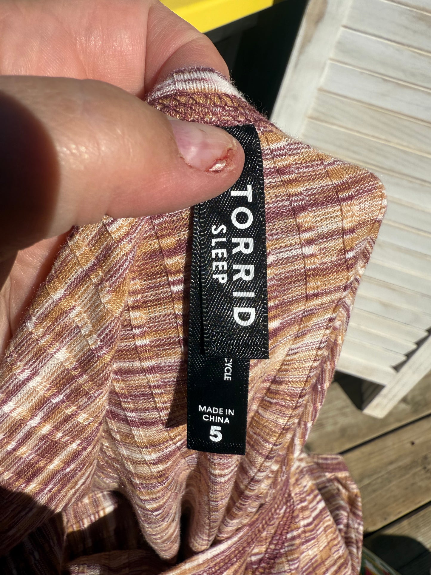 Torrid Marbled Sleep Tank