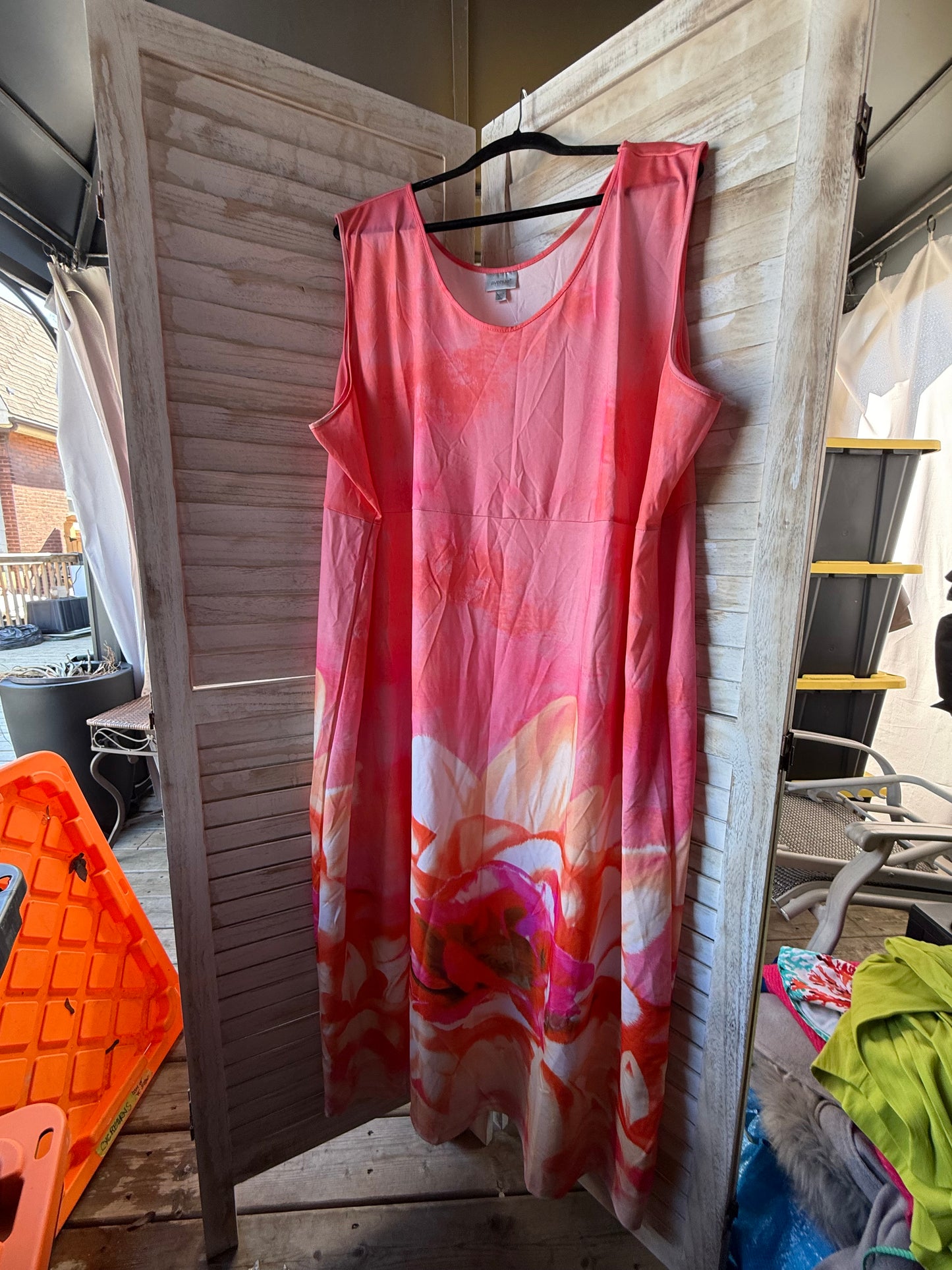 Avenue Pink Floral Dress