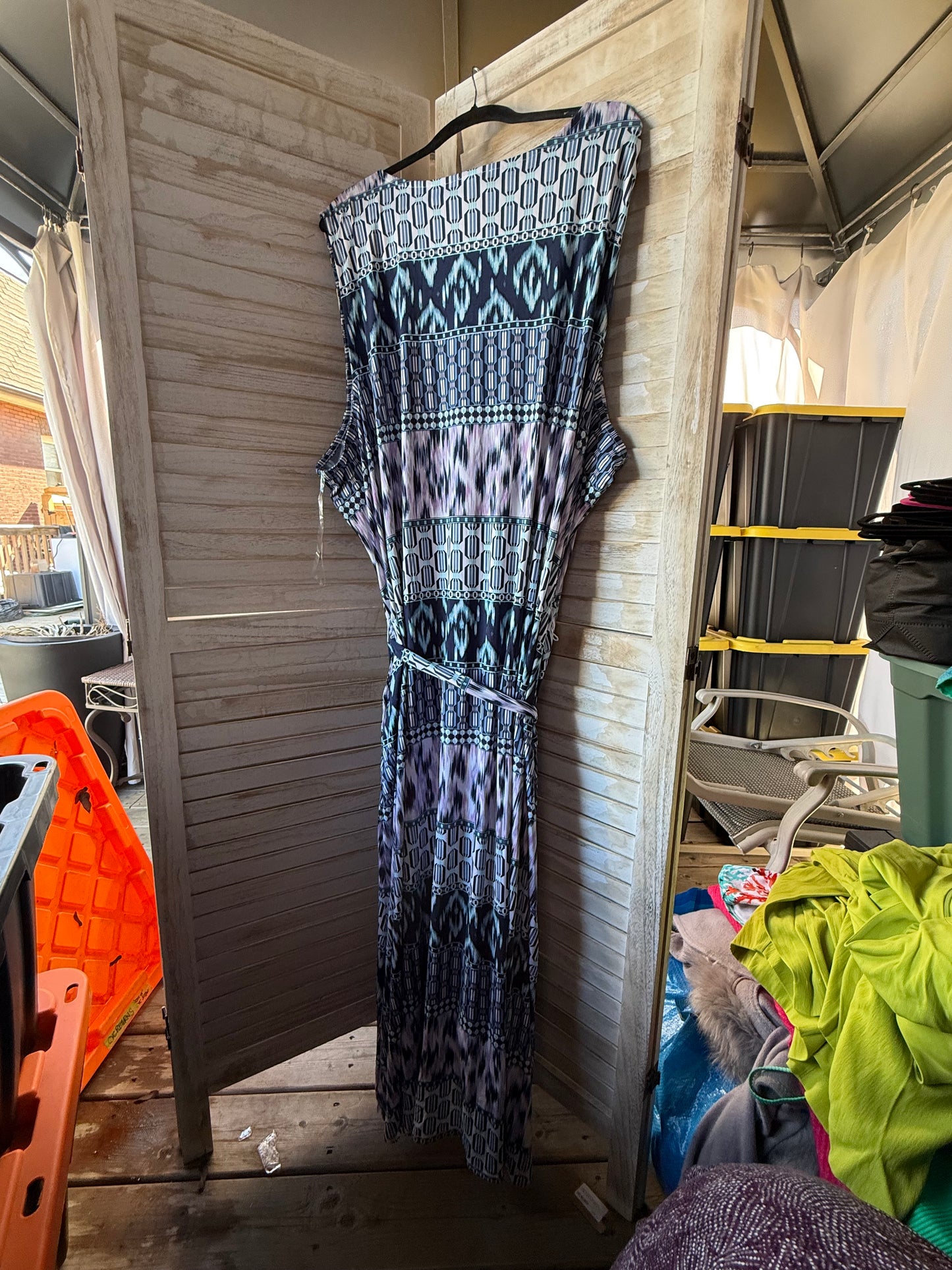 Lane Bryant Print Maxi Dress