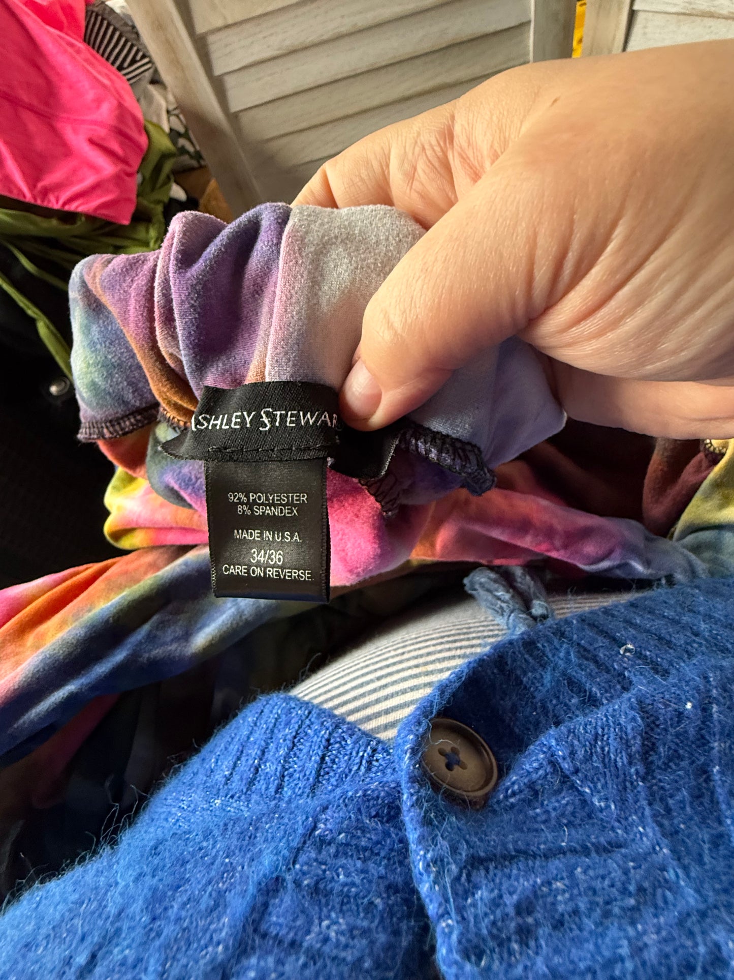 Ashley Stewart Tie Dye Joggers