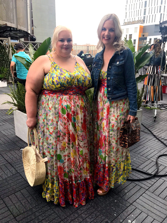 Anthropologie Boho Maxi Dress