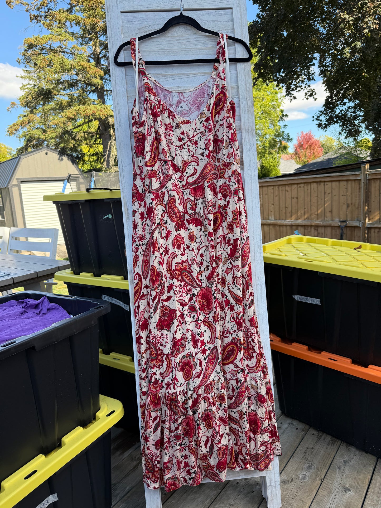 Torrid Paisley Maxi Dress