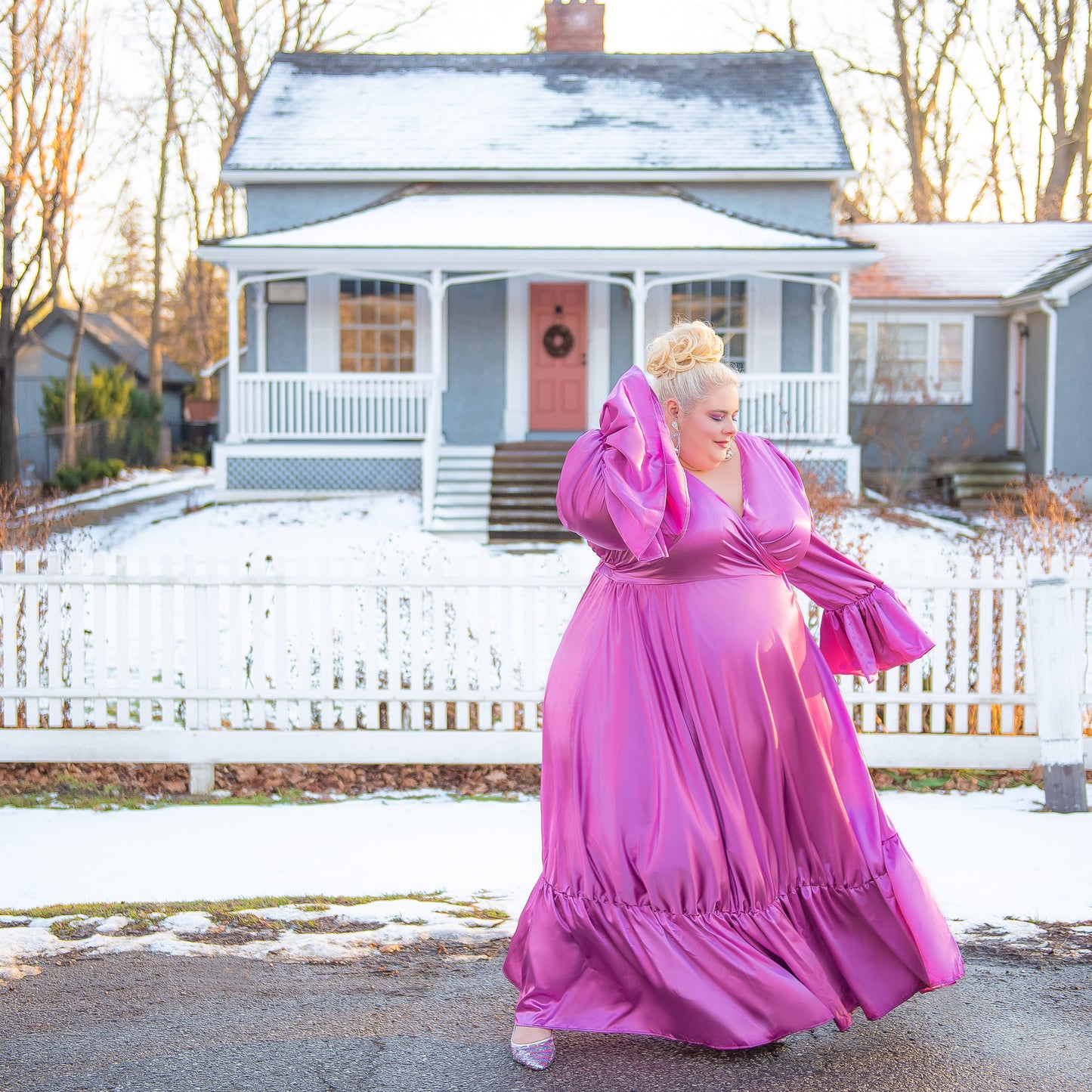 Loud Bodies Lilac Dress