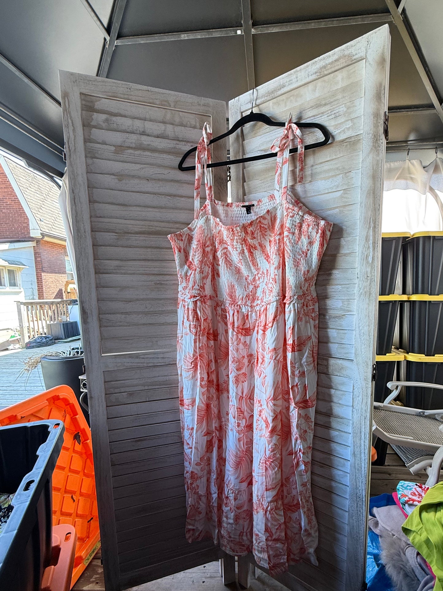 Torrid Tropical Print Dress