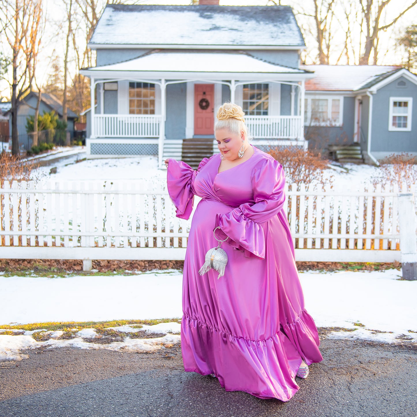 Loud Bodies Lilac Dress