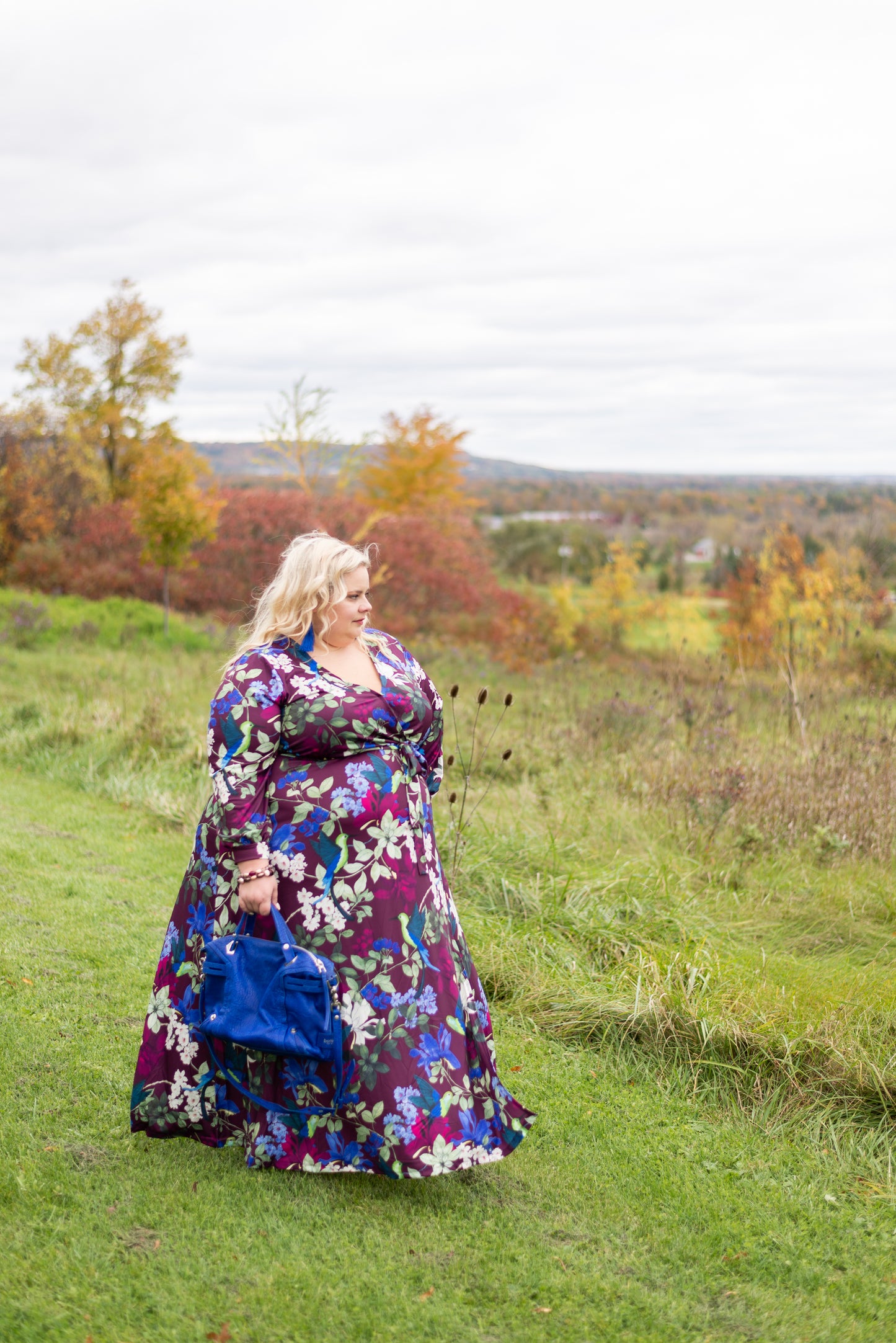 ELOQUII Print Maxi Dress