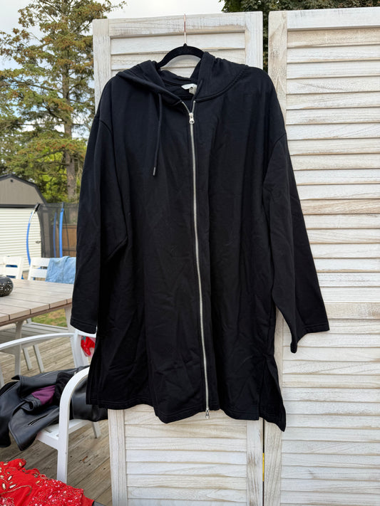 H&M Long Black Hoodie