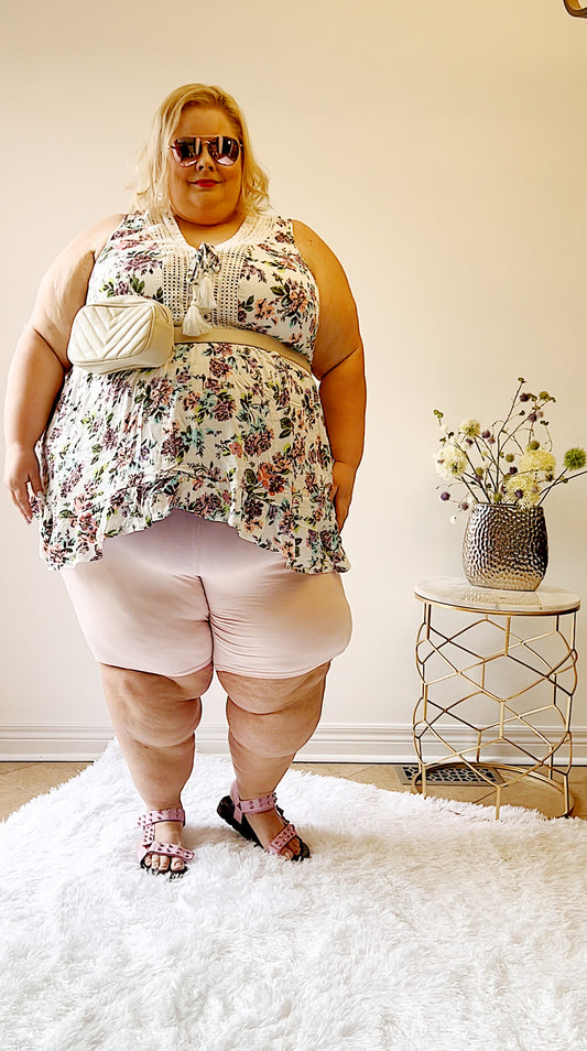 Torrid Floral Sleeveless Top