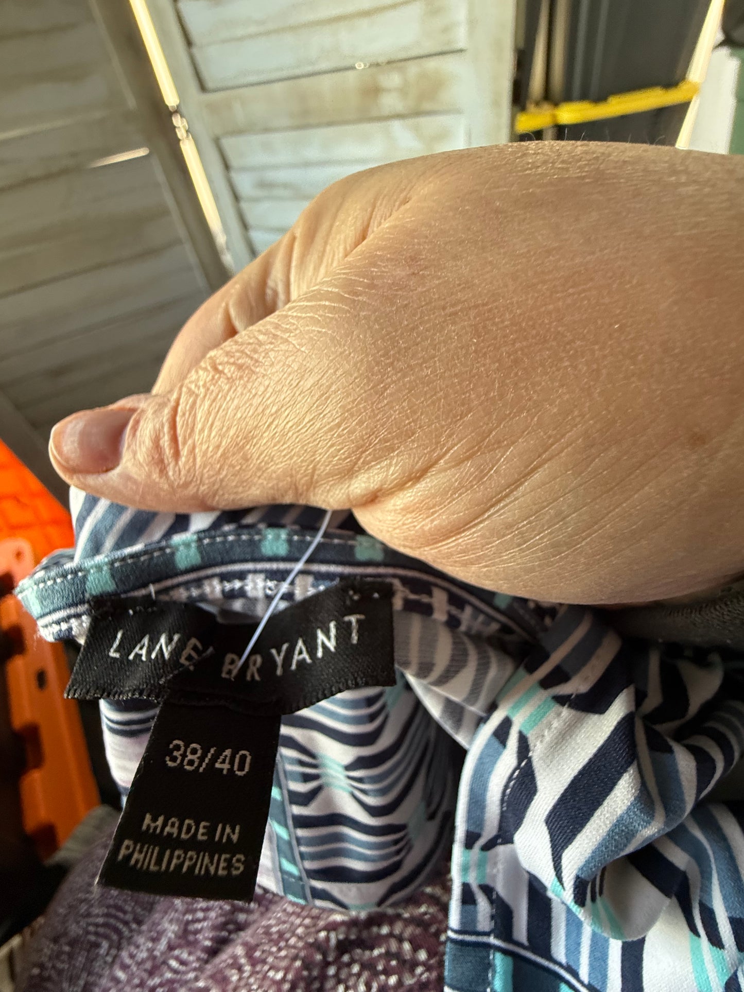 Lane Bryant Print Maxi Dress
