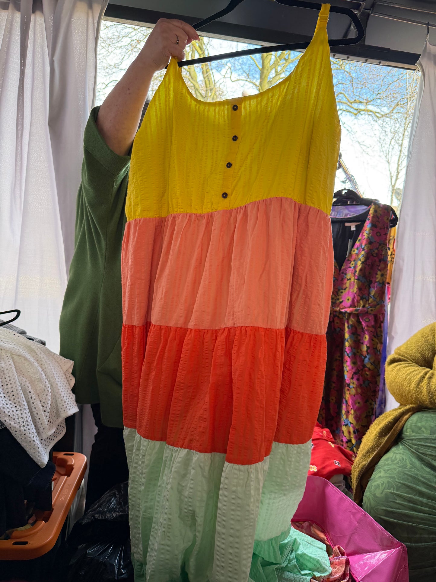 Torrid Colour Block Maxi Dress