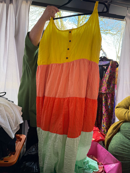 Torrid Colour Block Maxi Dress