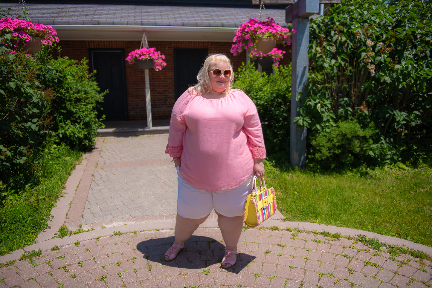 Woman Within Shorts