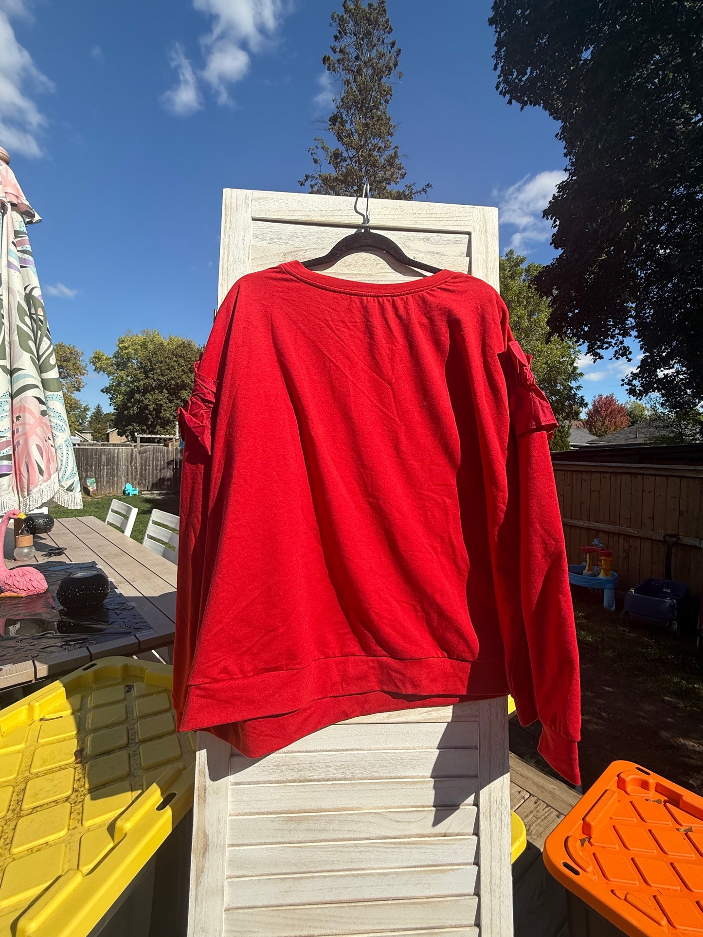 ELOQUII Red Sweatshirt