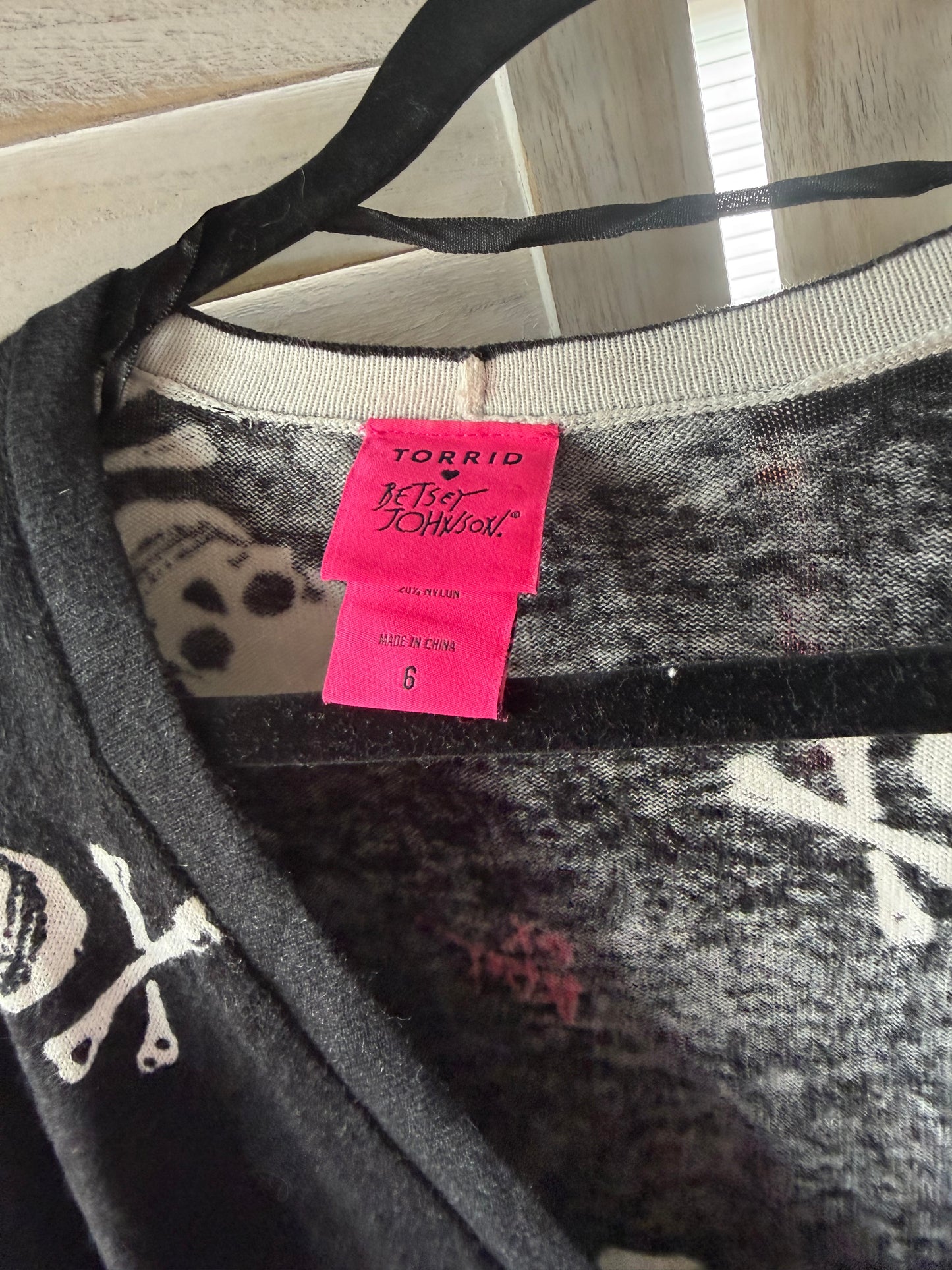 Torrid x Betsey Johnson Skull Cardigan