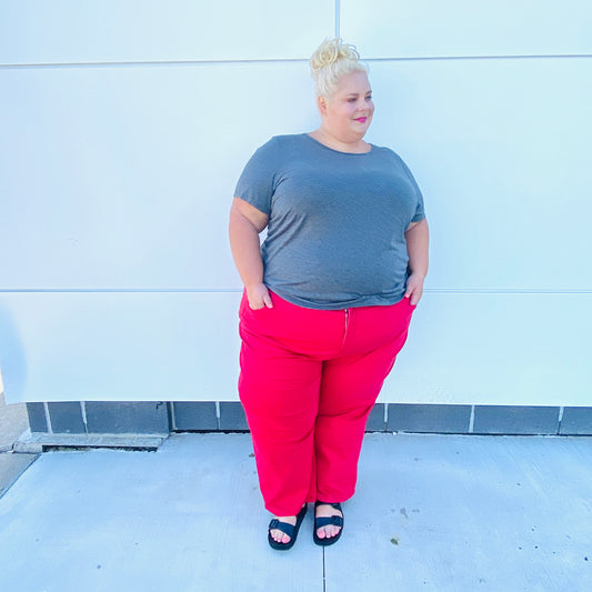 Universal Standard Bae Boyfriend Crop Denim