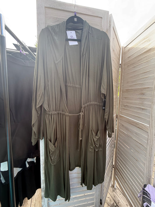 Torrid Knit Anorak Duster Cardigan
