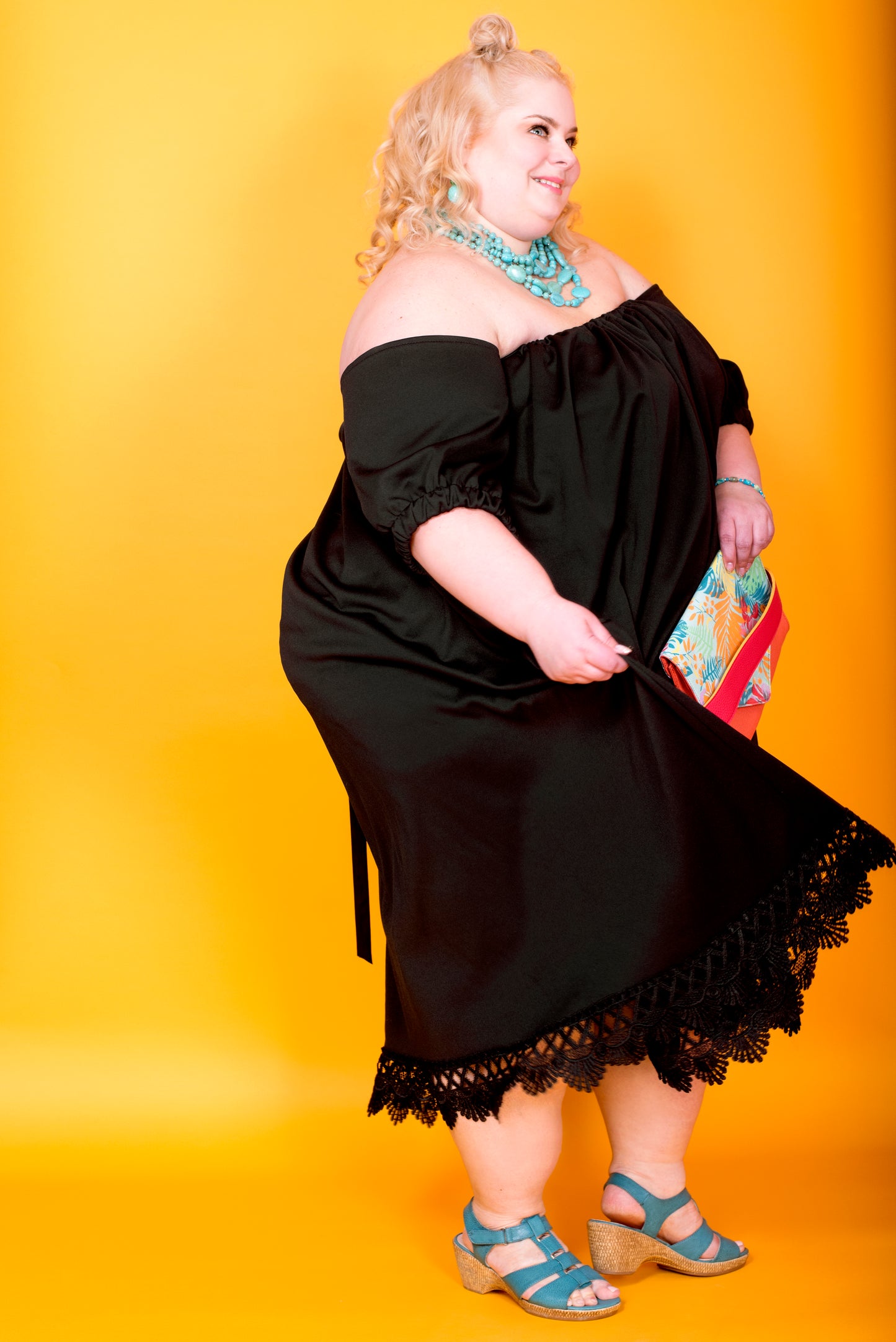 Elle Dove Black Dress