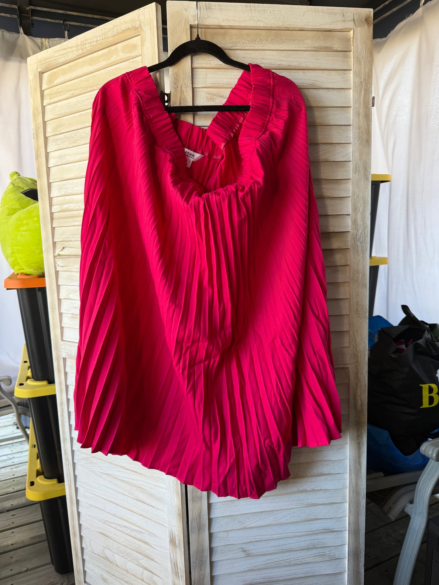 PENN Pink Pleated Skirt