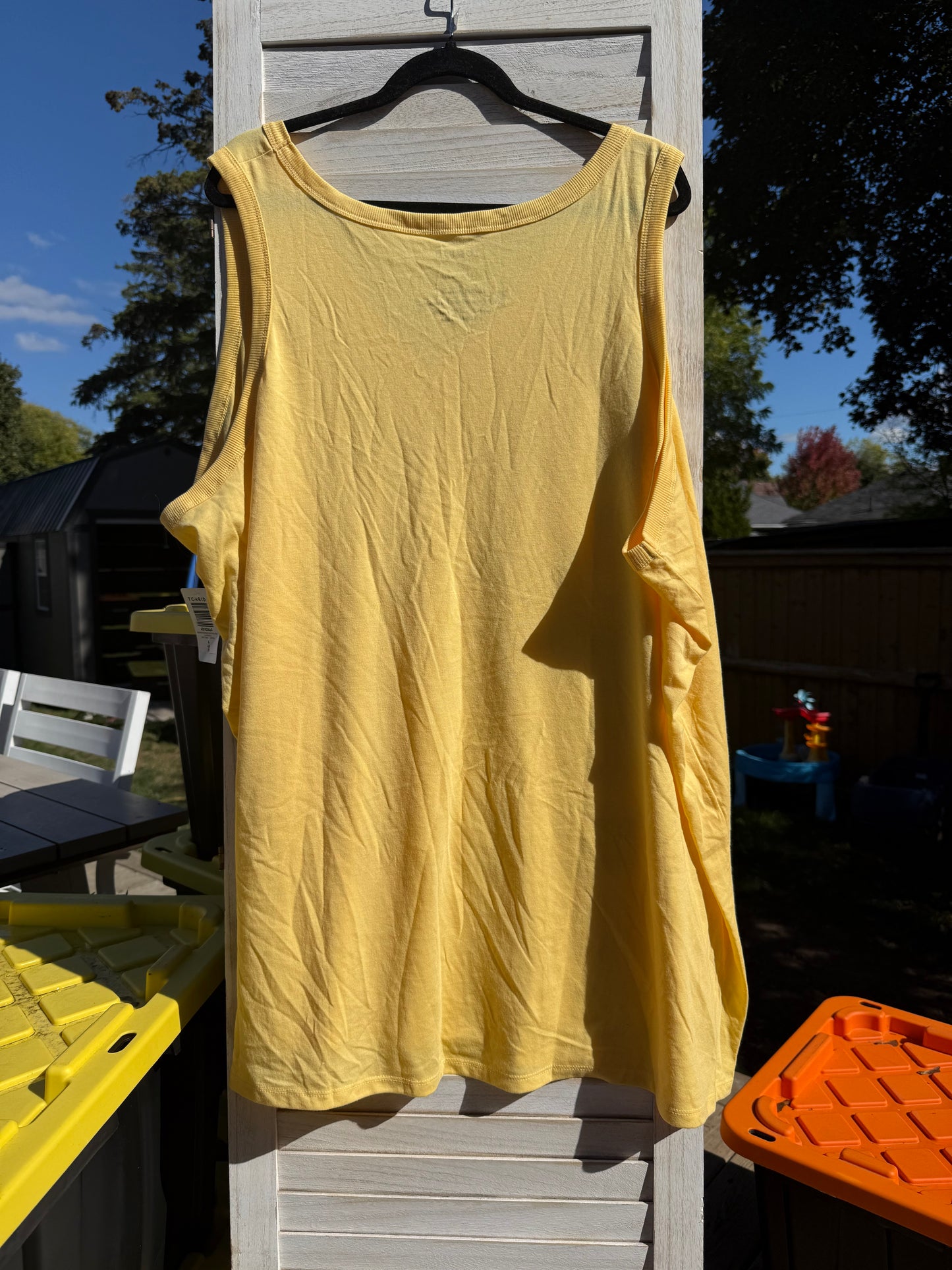 Torrid Yellow Tank Top