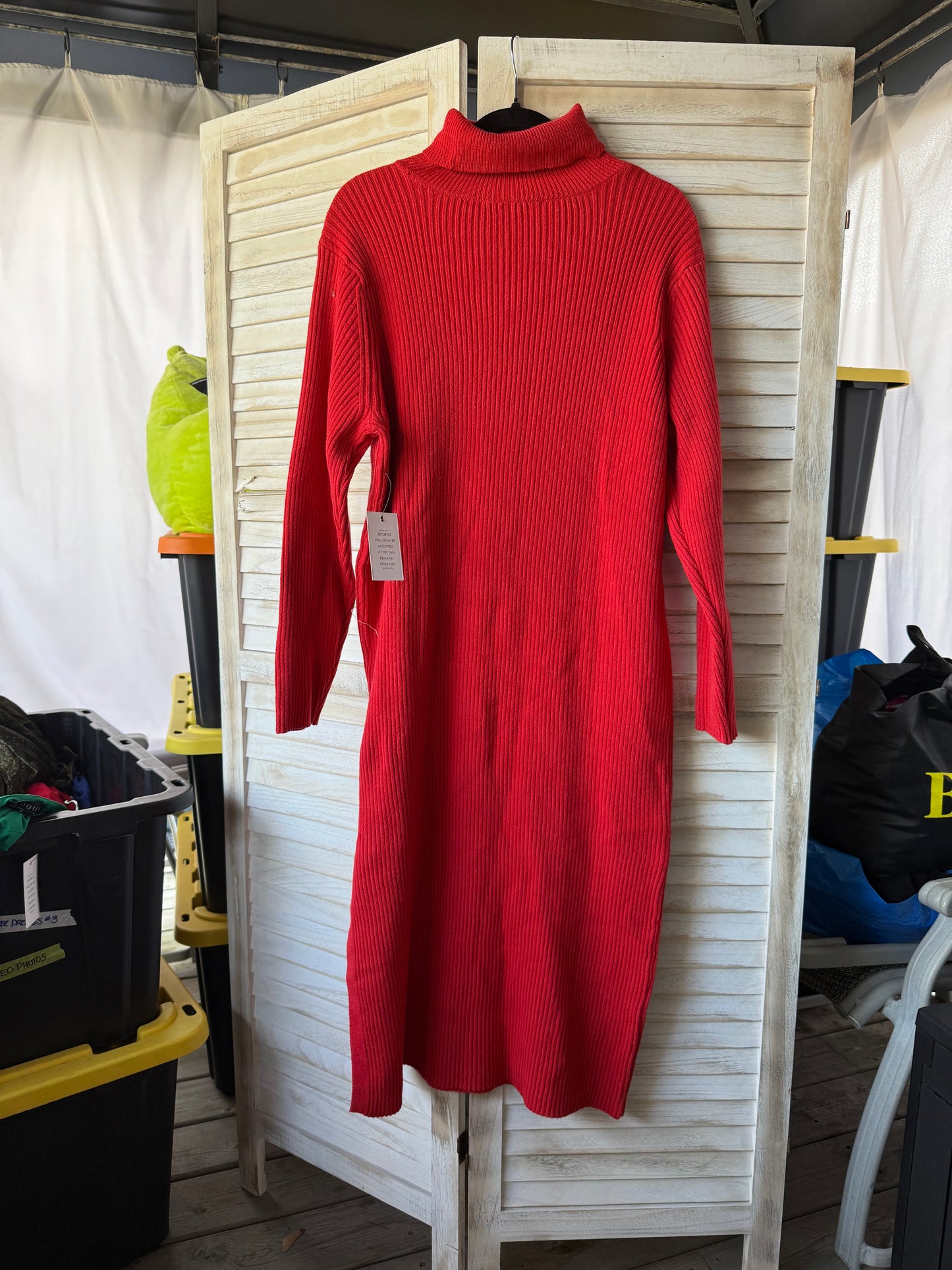 ELOQUII Red Sweater Dress