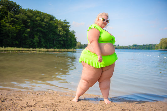 Alpine Butterfly Neon Bikini