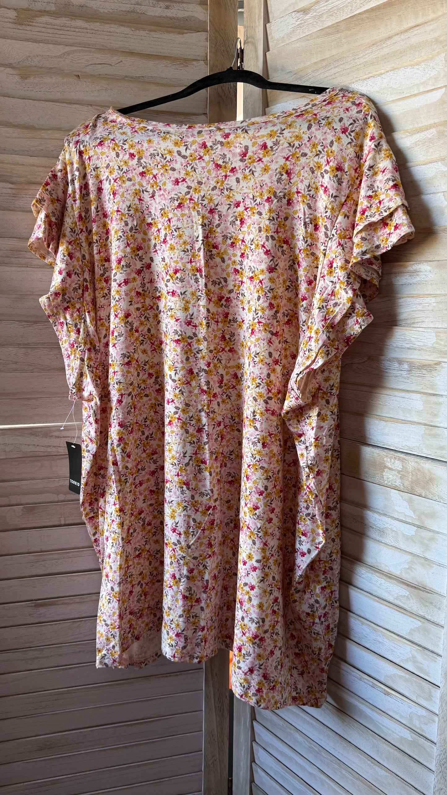 Torrid Floral Tunic T-Shirt