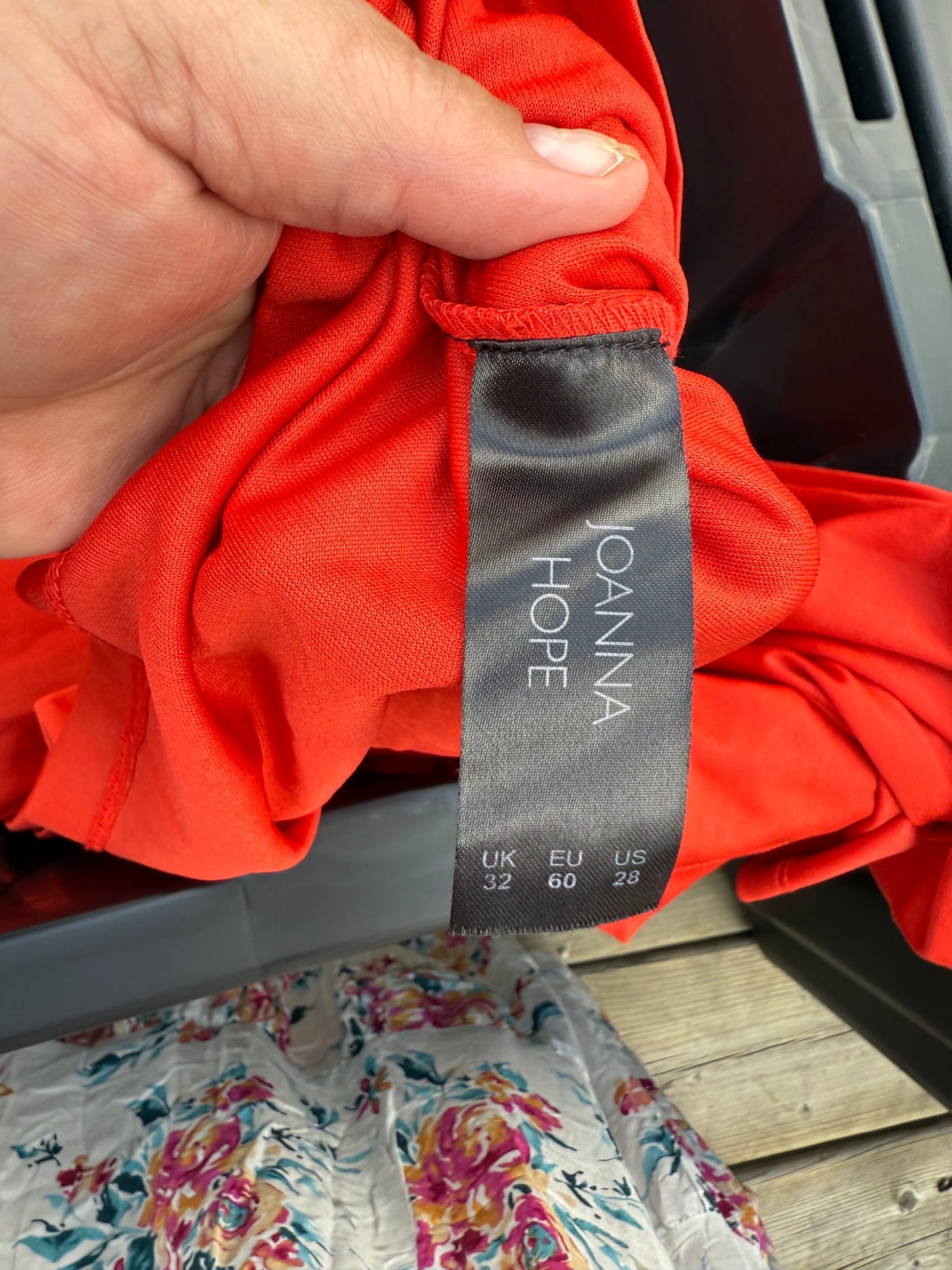 Joanna Hope Orange Formal Dress