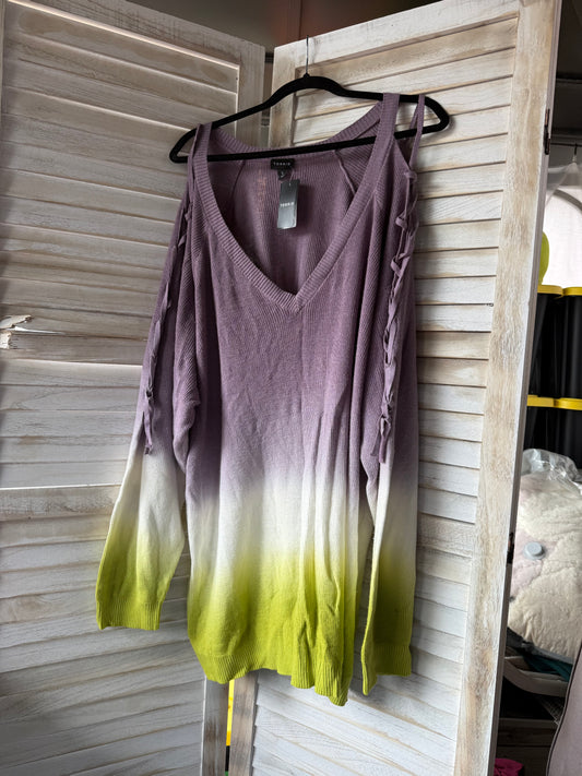 Torrid Lilac Ombré Sweater