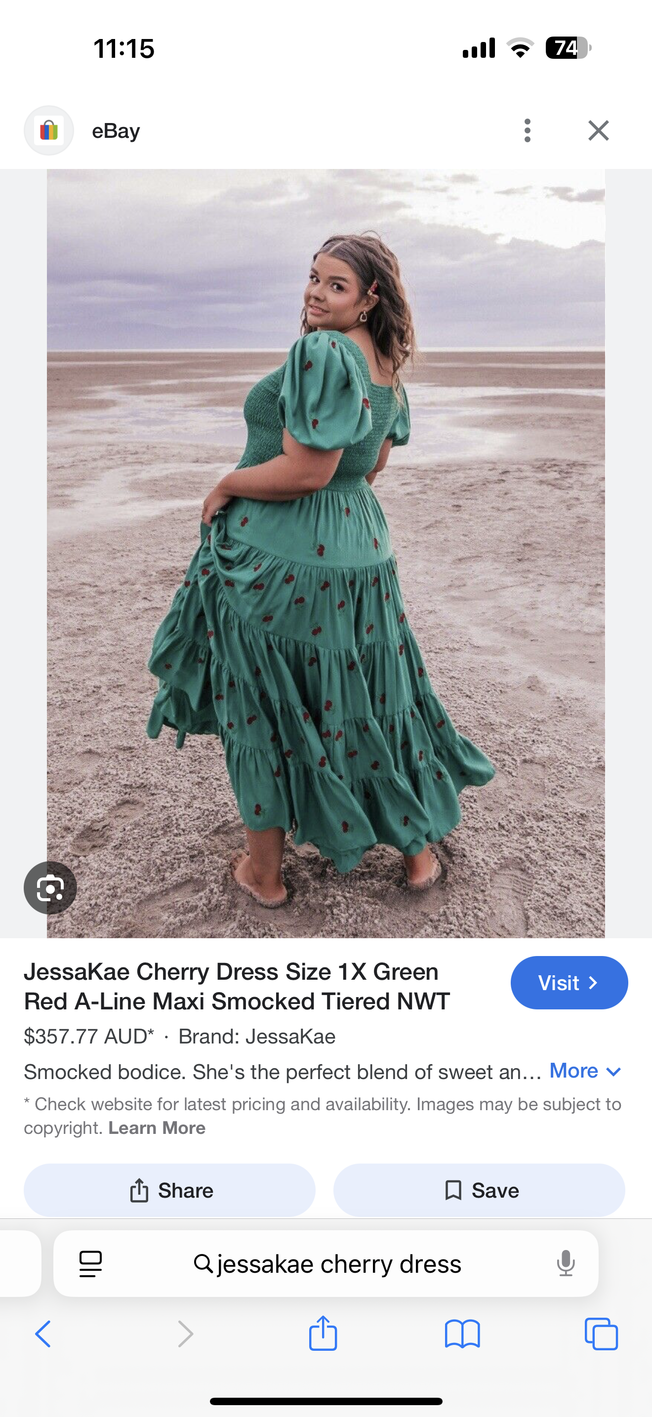 JessaKae Cherry Dress