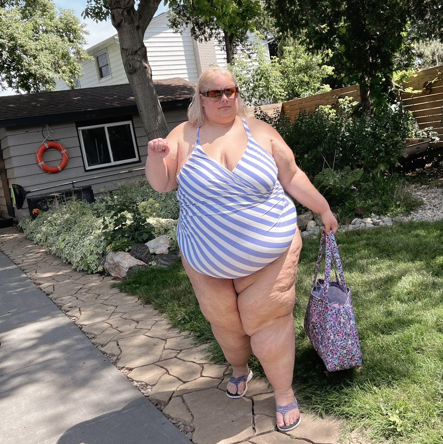 PENN Striped Swimsuit